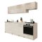 Cucina Marrone Rovere Con cassetto, Elettrodomestici non inclusi, Modulabile - Camerino