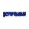 Decorazione da Natale Bonnie, 1000x8 h8 cm, Blu
