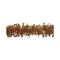 Decorazione da Natale Caloy, 1000x8 h8 cm, Rame