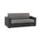 Divano 2 posti grigio e antracite 180x95x90h cm - Azzurrite