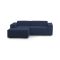 Divano 4 posti blu 240x170x70h cm - Assurte