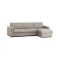 Divano 4 posti tortora 260x95x90h cm - Azechiele