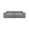 Divano ad angolo grigio 260x95x70h cm - Argo