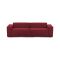 Divano angolare rosso 260x95x70h cm - Argo