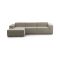 Divano angolare tortora 300x170x70h cm - Alganibra