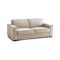 Divano con braccioli beige 180x95x90h cm - Arki