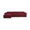 Divano con braccioli rosso 340x170x70h cm - Atrillo