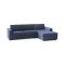 Divano contenitore blu 260x95x90h cm - Assobasso