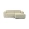 Divano design beige 240x170x70h cm - Ameli