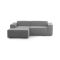 Divano design grigio 240x170x70h cm - Assurte
