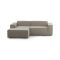 Divano design tortora 240x170x70h cm - Assurte