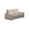 Divano elegante tortora 200x95x100h cm - Letino