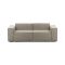 Divano elegante tortora 220x95x70h cm - Lepidolite