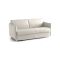Divano Fisso 2 Posti Beige Sfoderabile Idrorepellente 160x95x90h cm, Lavabile Made in Italy - Monleale