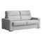 Divano Fisso 3 Posti Grigio Sfoderabile Lavabile 220x95 cm, Braccioli Made in Italy - Ozegna
