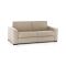 Divano Letto 2 Posti 200x95 cm con Contenitore Apertura a Ribalta in Tessuto Sfoderabile Beige Made in Italy Materasso 140x190 – Andymion