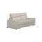 Divano Letto 2 Posti Beige Sfoderabile Contenitore 200x95 cm, di Apertura a Ribalta Made in Italy - Sonico
