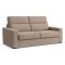 Divano Letto 2 Posti Grigio Tortora Sfoderabile Contenitore 180x95 cm, di Apertura a Ribalta Made in Italy - None