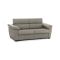 Divano Letto 2 Posti Grigio Tortora Sfoderabile Contenitore 185x95 cm, di Apertura a Ribalta Made in Italy - Seui