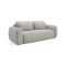 Divano Letto 3 Posti Beige Contenitore di Apertura a Libro 266x121 cm, Reclinabile - Sessame