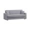 Divano letto 3 posti grigio 212x80cm - Ambrogino