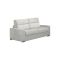 Divano Letto 3 Posti Grigio Chiaro Sfoderabile Contenitore 220x95 cm, Lavabile Made in Italy - Marcon