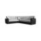 Divano letto compatto nero e grigio 305x238cm - Gaillardia