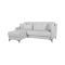 Divano Letto con Penisola Beige Contenitore 207x157 cm, Lavabile - Propata