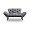 Divano letto design grigio 155x70cm - Guchol
