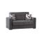 Divano letto design grigio 160x85cm - Anikide