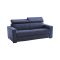 Divano letto idrorepellente blu 200x95cm - Amalfi