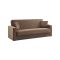 Divano letto in legno beige 214x81cm - Adda