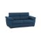Divano letto in legno massello blu 225x95cm - Paceco