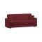 Divano letto in legno rosso 212x80cm - Ambrogino