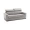 Divano letto in tessuto grigio 220x95cm - Action