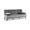 Divano letto moderno grigio 190x87cm - Aborigeni