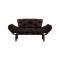 Divano letto moderno marrone 155x70cm - Guchol