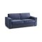 Divano letto reclinabile blu 220x95cm - Asteroide