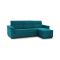 Divano letto sfoderabile azzurro 285x160cm - Esca