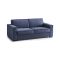 Divano morbido blu 180x95x90h cm - Arki