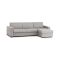 Divano sfoderabile grigio 280x95x90h cm - Atos