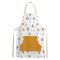 Grembiule Cucina Giallo Multicolore Lavabile in Lavatrice si 30° Colore Struttura Multicolore, - Palitoba