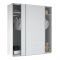 Guardaroba 2 ante- bianco ante scorrevoli 200x218h cm - Malakas