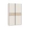 Guardaroba 2 Ante Beige Cashmere Marrone Rovere 2 Ripiani Appendiabiti 120x204h cm, 2 Ante - Maba