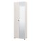 Guardaroba 2 Ante Bianco Bianco Appendiabiti 3 Ripiani 64x194h cm, 4 Vani - Azzano