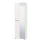 Guardaroba 2 Ante Bianco Bianco Appendiabiti 4 Ripiani 60x192.5h cm, 5 Vani - Griante