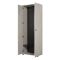Guardaroba 2 Ante Bianco Larice Marrone Noce un Ripiano Appendiabiti 67.5x195h cm, Apertura Battente - Pinasca