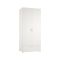 Guardaroba 2 Ante Bianco un Cassetto Appendiabiti 80x180h cm, 2 Ripiani - Vacone