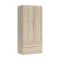Guardaroba 2 ante rovere 81x180h cm - Appadu