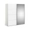 Guardaroba ante scorrevoli bianco 182x201h cm - Armento